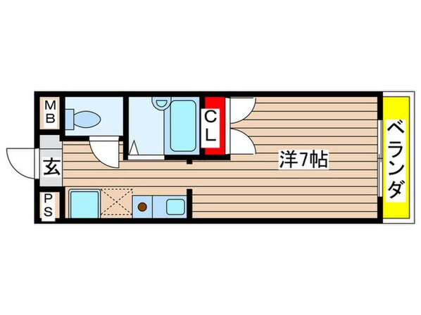 リアライズ塩釜口の物件間取画像